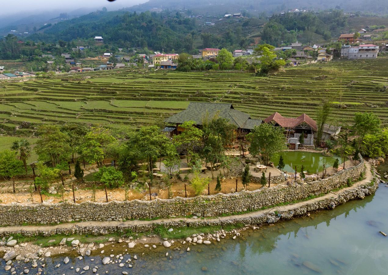 Tavan Riverside Ecolodge サパ エクステリア 写真