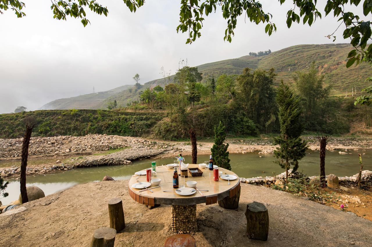 Tavan Riverside Ecolodge サパ エクステリア 写真
